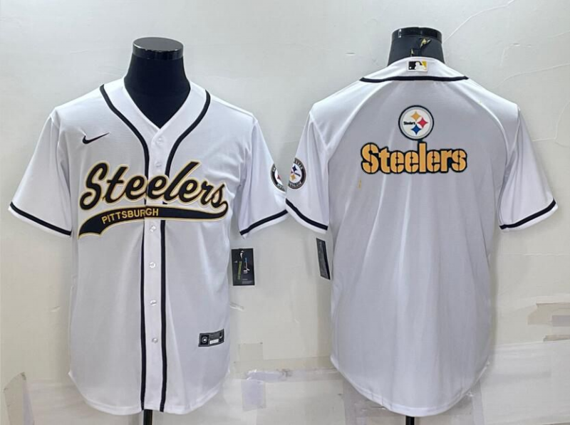 Men's Pittsburgh Steelers White Jersey